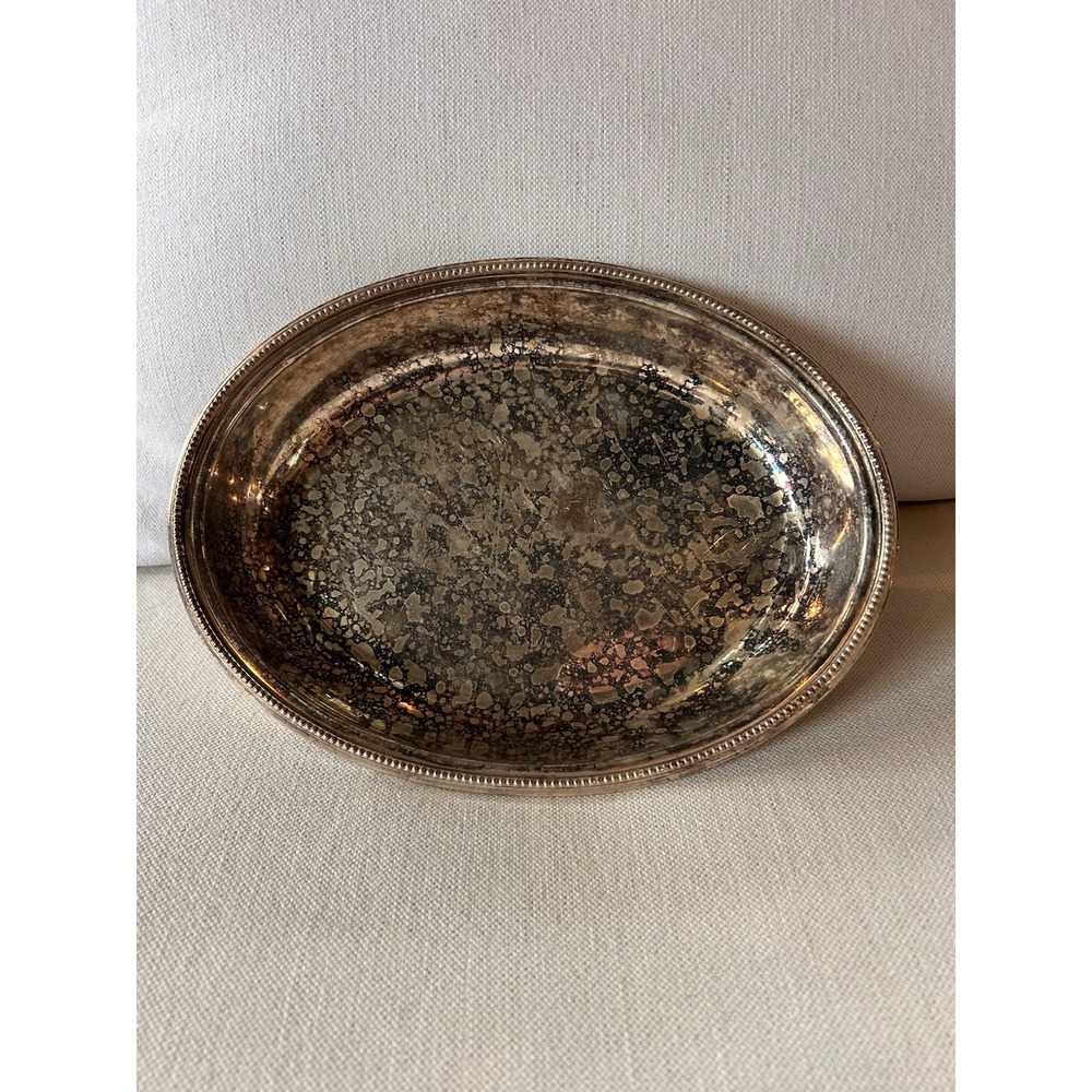 Vintage Victorian Silver Electroplated Serving Dish Thomas Wilkinson & Sons